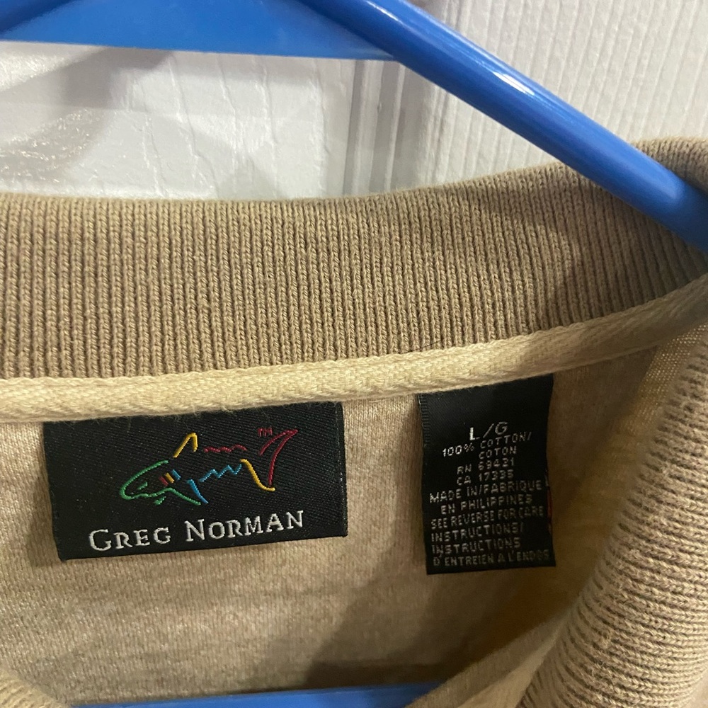 Pinehurst Greg Norman Mens Golf Polo Sz Large - Picture 3 of 4